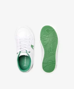 Lacoste Schuhe>Kleinkinder-Sneakers L004 Aus Textil White/Green 082