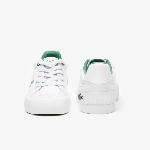 Lacoste Schuhe>Kleinkinder-Sneakers L004 Aus Textil White/Green 082