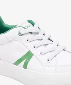 Lacoste Schuhe>Kleinkinder-Sneakers L004 Aus Textil White/Green 082