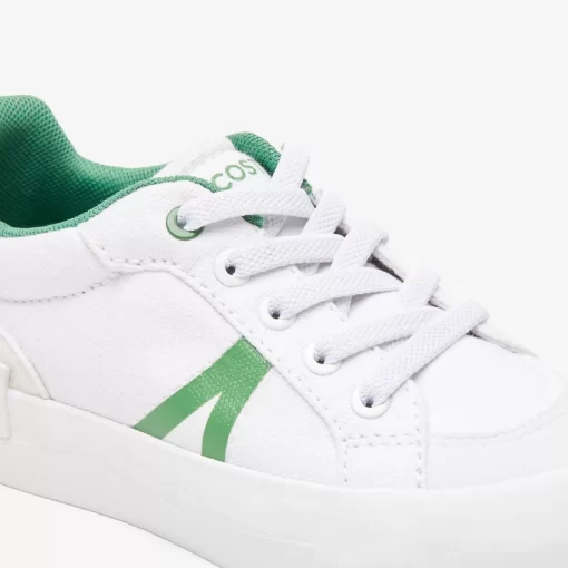 Lacoste Schuhe>Kleinkinder-Sneakers L004 Aus Textil White/Green 082