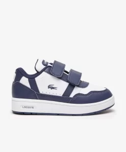 Lacoste Schuhe>Kleinkinder-Sneakers T-Clip Aus Synthetik White / Navy 042