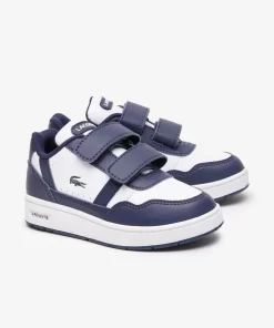 Lacoste Schuhe>Kleinkinder-Sneakers T-Clip Aus Synthetik White / Navy 042