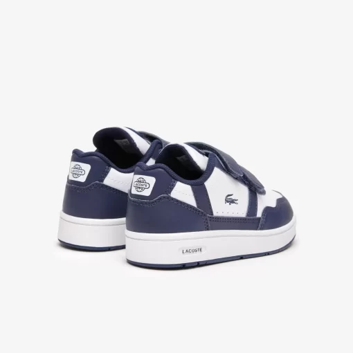 Lacoste Schuhe>Kleinkinder-Sneakers T-Clip Aus Synthetik White / Navy 042