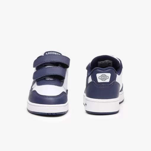 Lacoste Schuhe>Kleinkinder-Sneakers T-Clip Aus Synthetik White / Navy 042