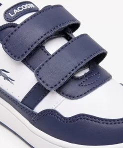 Lacoste Schuhe>Kleinkinder-Sneakers T-Clip Aus Synthetik White / Navy 042