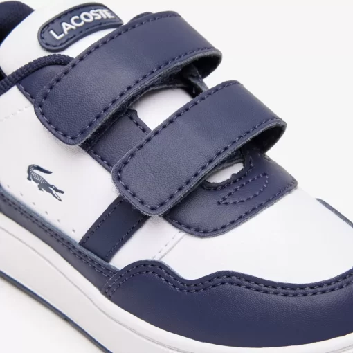 Lacoste Schuhe>Kleinkinder-Sneakers T-Clip Aus Synthetik White / Navy 042