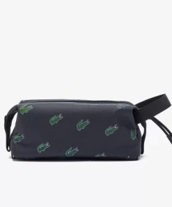 Lacoste Geldbörsen & Kleinlederwaren>Kosmetiktasche Aus Beschichtetem Canvas Mit Aufdruck Abimes L24