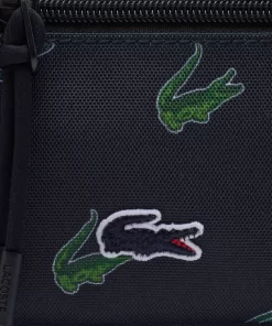 Lacoste Geldbörsen & Kleinlederwaren>Kosmetiktasche Aus Beschichtetem Canvas Mit Aufdruck Abimes L24