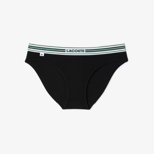 Lacoste Unterwäsche & Loungewear>Kultiger Slip Schwarz 031