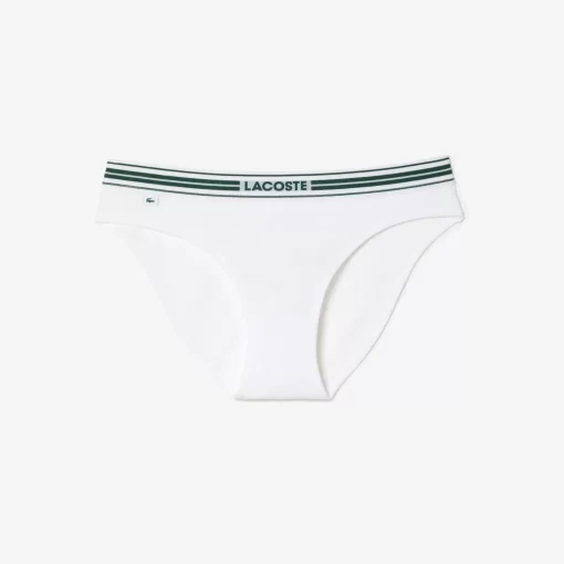 Lacoste Unterwäsche & Loungewear>Kultiger Slip Weis 001