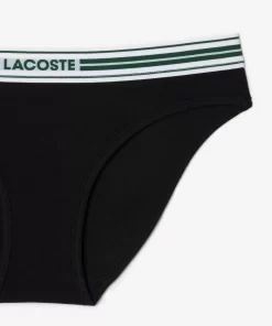 Lacoste Unterwäsche & Loungewear>Kultiger Slip Schwarz 031