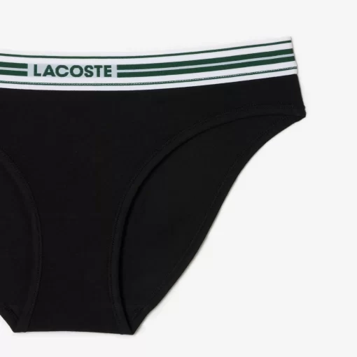 Lacoste Unterwäsche & Loungewear>Kultiger Slip Schwarz 031