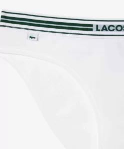 Lacoste Unterwäsche & Loungewear>Kultiger Slip Weis 001