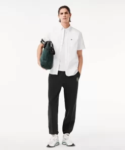 Lacoste Hemden>Kurzarmeliges Oxford-Hemd Weis 001