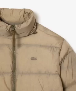 Lacoste Jacken & Mäntel>Kurze Wasserfeste Pufferjacke Khaki Grun Izd