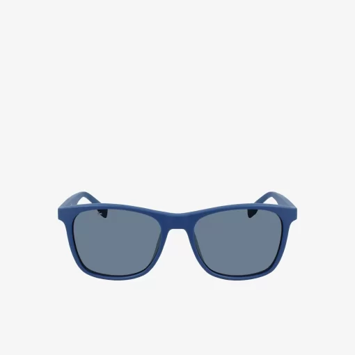 Lacoste Sonnenbrillen>L.12.12 Sonnenbrille Mit Eckigem Rahmen Blue Matte 424