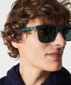 Lacoste Sonnenbrillen>L.12.12 Sonnenbrille Mit Eckigem Rahmen Matte Green 315