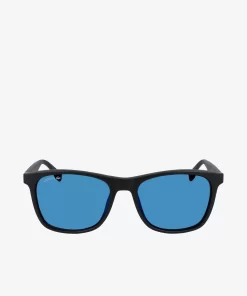 Lacoste Sonnenbrillen>L.12.12 Sonnenbrille Mit Eckigem Rahmen Black / Blue / Black 001