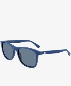 Lacoste Sonnenbrillen>L.12.12 Sonnenbrille Mit Eckigem Rahmen Blue Matte 424