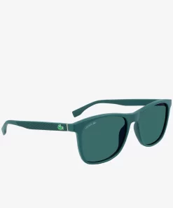 Lacoste Sonnenbrillen>L.12.12 Sonnenbrille Mit Eckigem Rahmen Matte Green 315