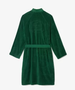 Lacoste Heimtextilien>L Fashion Show Kimono-Bademantel Aus Frottee Green G20