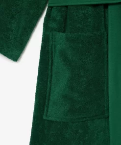 Lacoste Heimtextilien>L Fashion Show Kimono-Bademantel Aus Frottee Green G20