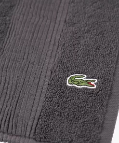 Lacoste Heimtextilien>L Lecroco Badvorleger Aus Baumwolle Grey N11