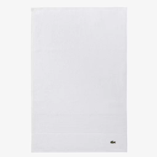 Lacoste Heimtextilien>L Lecroco Handtuch Aus Baumwolle White N01