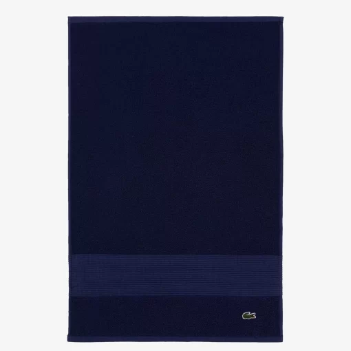 Lacoste Heimtextilien>L Lecroco Handtuch Aus Baumwolle Navy B02