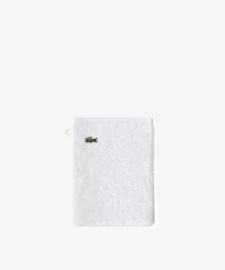 Lacoste Heimtextilien>L Lecroco Waschlappen Aus Baumwolle White N01