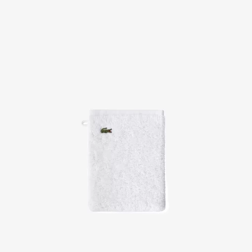 Lacoste Heimtextilien>L Lecroco Waschlappen Aus Baumwolle White N01