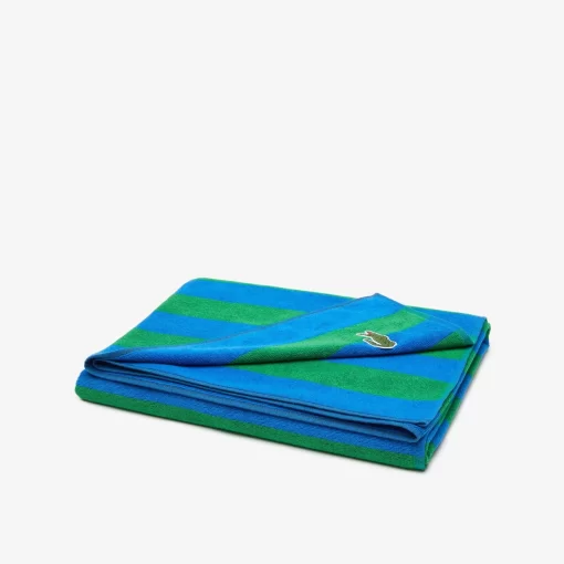 Lacoste Heimtextilien>L Mixocolo Strandtuch Medium Green G79