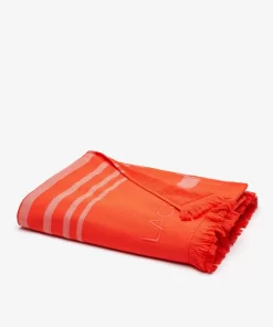 Lacoste Heimtextilien>L Rythme Fouta Aus Gestreiftem Baumwoll-Jacquard Glaieul R26