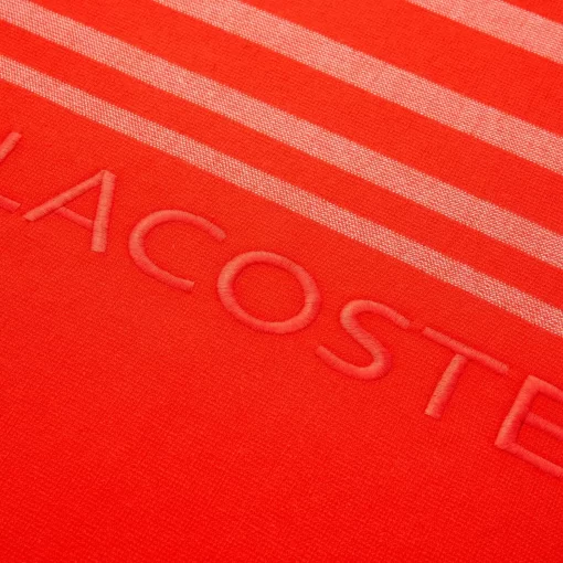 Lacoste Heimtextilien>L Rythme Fouta Aus Gestreiftem Baumwoll-Jacquard Glaieul R26