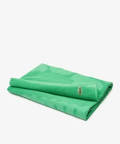 Lacoste Heimtextilien>L Sport Strandtuch Mit Extragrosem Krokodil Green Pepper G45