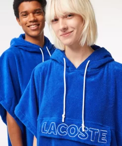 Lacoste Heimtextilien>L Wave Sportlicher Strand-Poncho Royal Blue B18