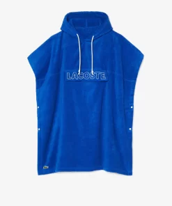 Lacoste Heimtextilien>L Wave Sportlicher Strand-Poncho Royal Blue B18