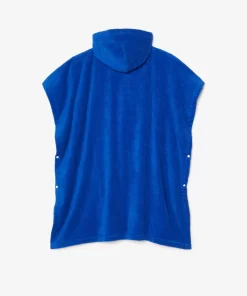 Lacoste Heimtextilien>L Wave Sportlicher Strand-Poncho Royal Blue B18