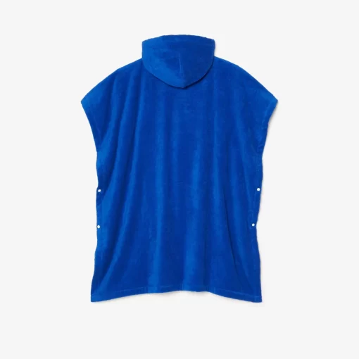 Lacoste Heimtextilien>L Wave Sportlicher Strand-Poncho Royal Blue B18