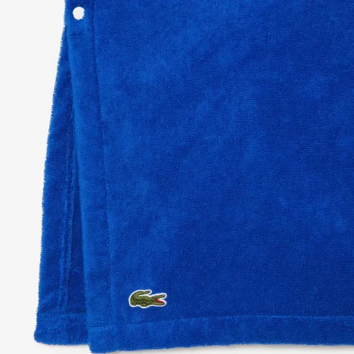 Lacoste Heimtextilien>L Wave Sportlicher Strand-Poncho Royal Blue B18