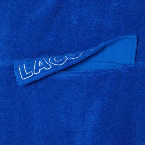 Lacoste Heimtextilien>L Wave Sportlicher Strand-Poncho Royal Blue B18