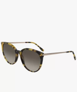 Lacoste Sonnenbrillen>La Piquee Sonnenbrille Aus Acetat Havana Brn 214