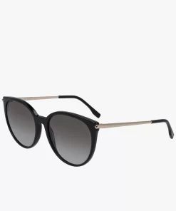 Lacoste Sonnenbrillen>La Piquee Sonnenbrille Aus Acetat Black / Blue / Black 001