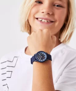 Lacoste Accessoires> 12.12 3-Zeiger Kinderuhr Mit Silikonband Blau 000