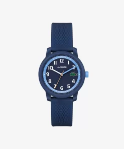 Lacoste Accessoires> 12.12 3-Zeiger Kinderuhr Mit Silikonband Blau 000