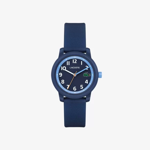 Lacoste Accessoires> 12.12 3-Zeiger Kinderuhr Mit Silikonband Blau 000