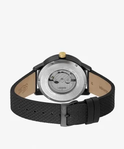 Lacoste Uhren> 12.12 Automatik-Uhr Aus Leder Schwarz 000