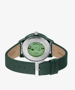 Lacoste Uhren> 12.12 Automatik-Uhr Aus Leder Grun 000