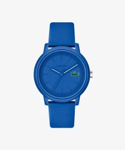 Lacoste Uhren> 12.12 Dreizeigeruhr Aus Silikon Blau 000