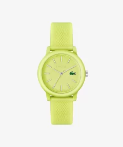 Lacoste Uhren> 12.12 Dreizeigeruhr Aus Silikon Yellow 000